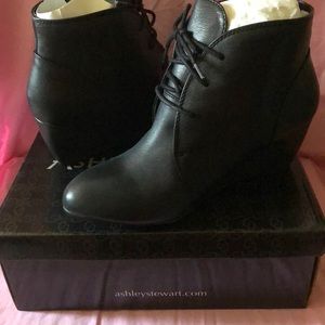 Plus Size Ashley Stewart Wedge Booties
